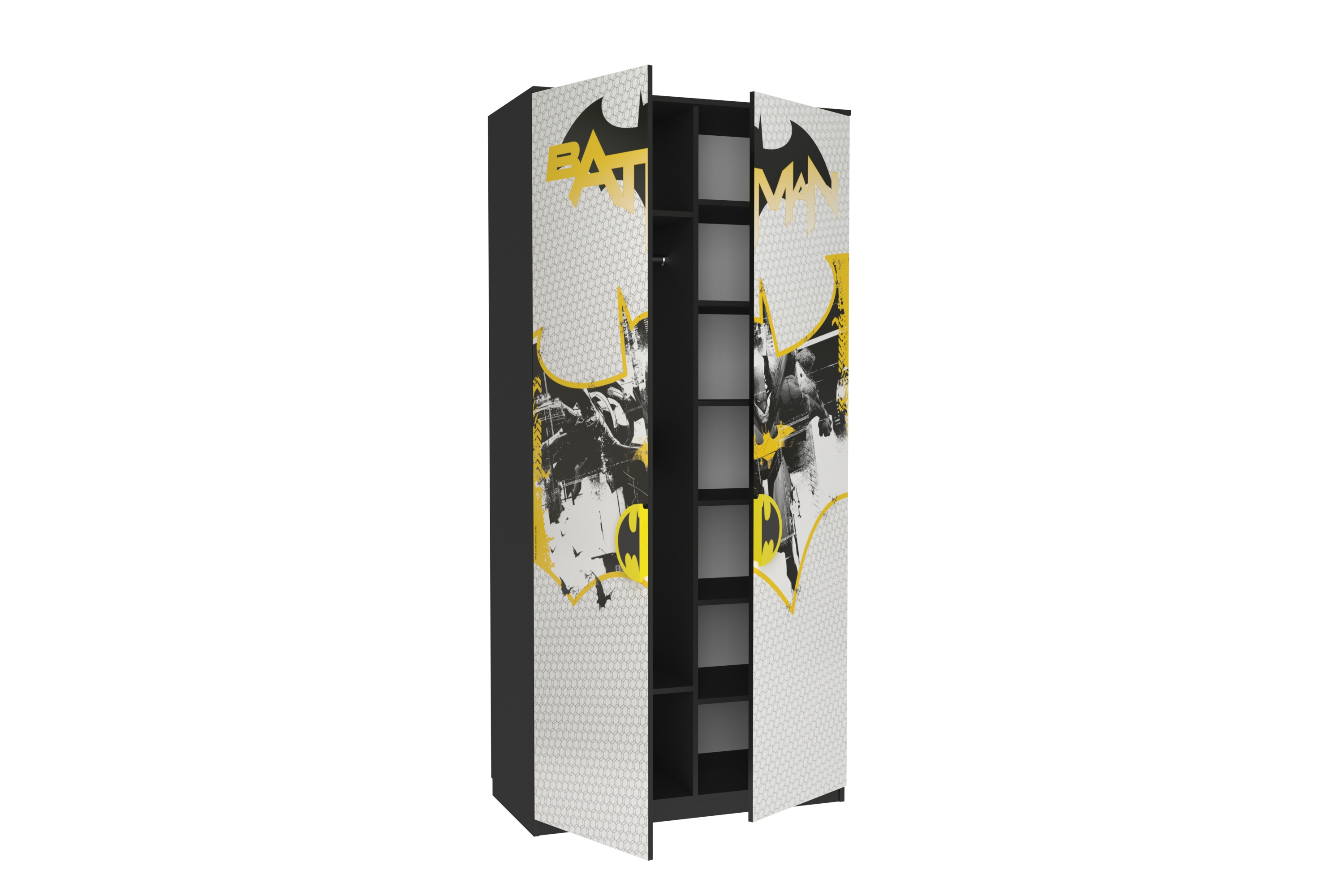 Jugendzimmer Set Batman inkl. Etagenbett 7-Teilig - interdesign24.de